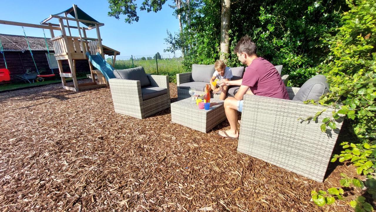 vakantiewoning Alicia met zwembad en sauna Koekelare Buitenkant foto